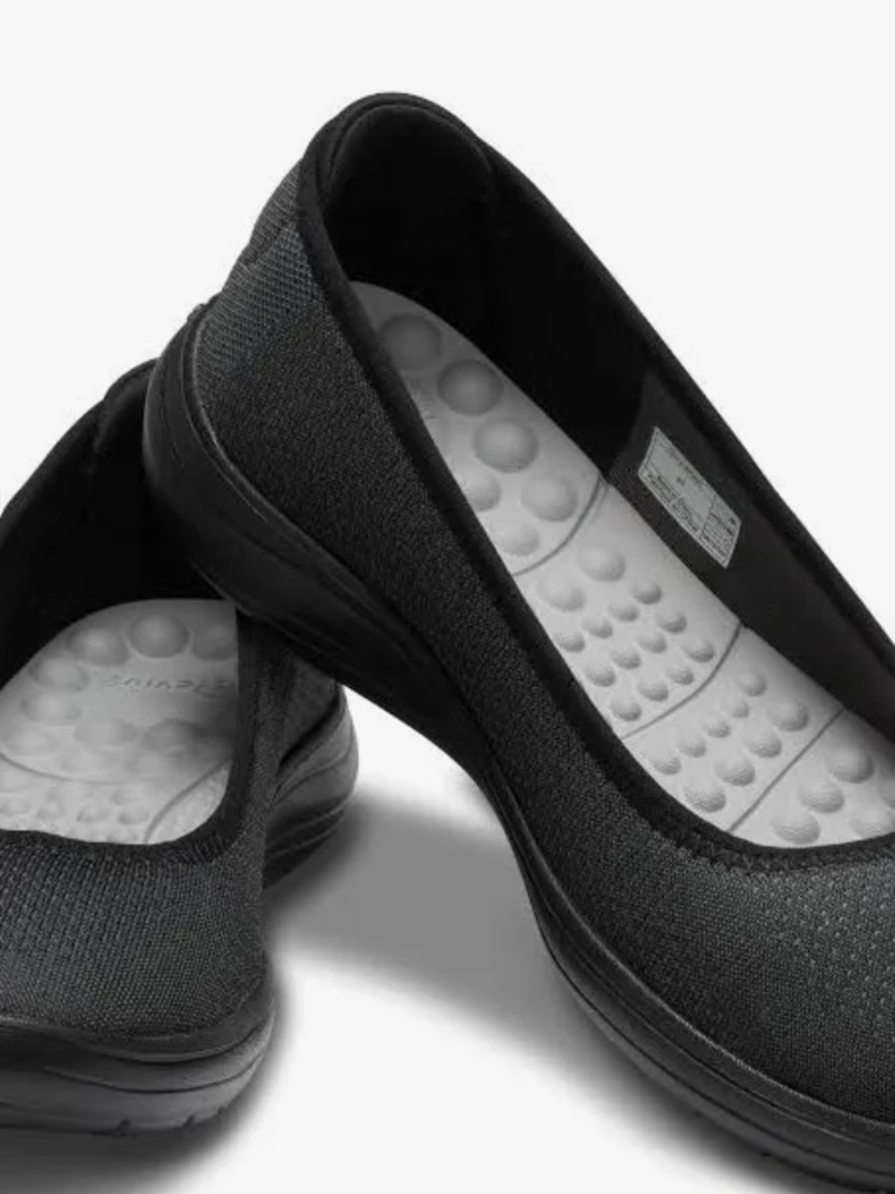 Crocs Reviva Flat Loafers Black size 5